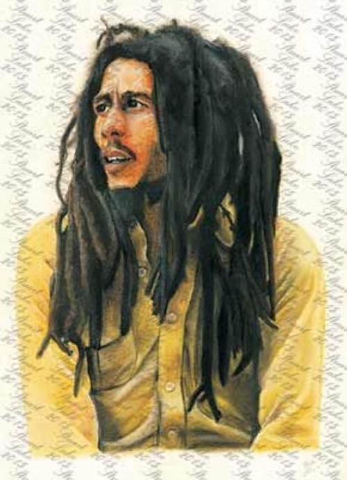 Bob Marley portrait